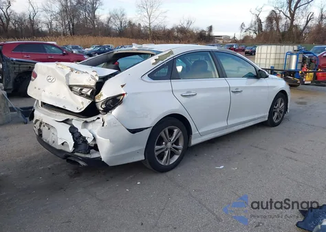 2018 Hyundai Sonata Sel from USA, damaged, VIN 5NPE34AFXJH617210
